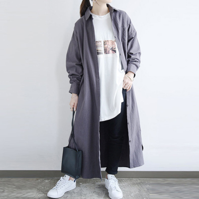 選べる4type!スキッパー＆ベーシック シャツワンピース M L