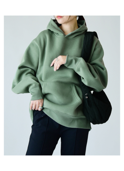 プルオーバーパーカー 裏起毛 オートミール セール】【United Athle】T/C sweat pull over hoodie