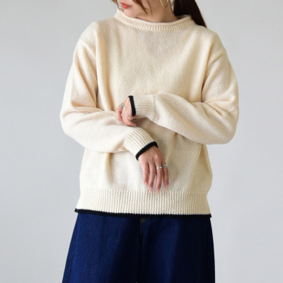 バトナー　ロールネックニット BATONER / バトナー】別注 ロール ネック ニット（ニット
