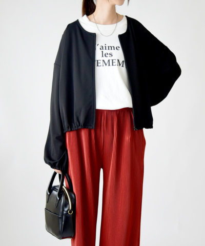 luludo　MAYDI TENDRE クロップドニットカーディガン a115d5791.jpg