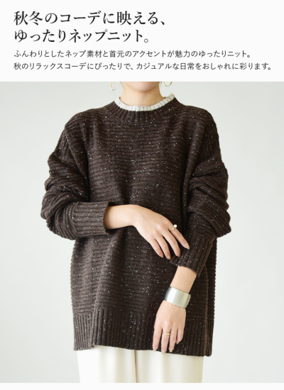 【Provador】ニットアンサンブル／ブラックとネイビー ウォッシャブル透かし編みニット[DR46-22W102]｜URBAN RESEARCH