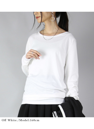 L.G.Ｂベージュ 長袖カットソー M 楽天市場】M/L 半袖 五分袖 ギャザー ポワン Tシャツ カットソー