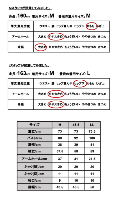 あったか裏起毛シンプルロングカットソー M L LL 【メール便対応可