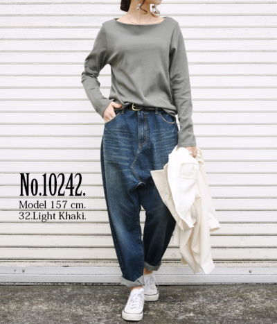 Beコルテデイリーロングカットソー(長袖) M L LL 【メール便対応