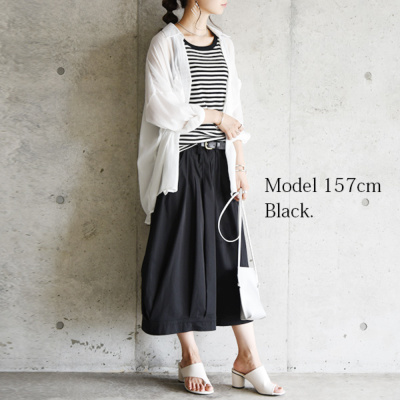 abeille☆タッククロップドパンツ AMBIDEX Store 馬布 タックパンツ(F カーキ): bulle de savon