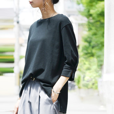【バヤコ】keep being you スウェット&マルチロングTeeセット バヤコ】keep being you スウェット&マルチロングTeeセット