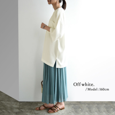 防汚加工ユニセックス半袖プルオーバー M L LL 【メール便対応可