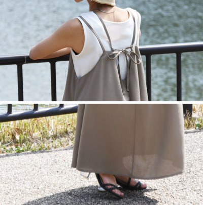 デイリーラッシュガードキャミワンピース M-L 【メール便対応