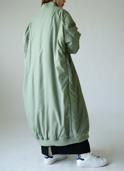 ベル⭐︎G.V.G.V. MA1ロングコート　パーカー付 ロング MA-1 「 捨て面なし。」 リバーシブル □9月上旬入荷