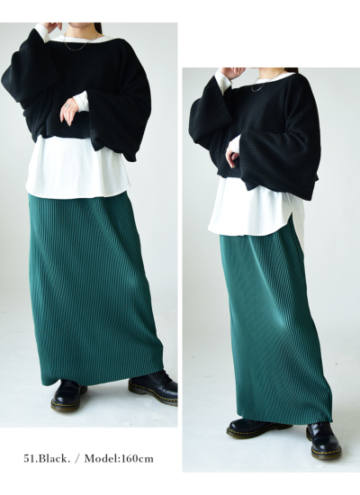 baserange ショート丈ニット black baserange ショート丈ニット black