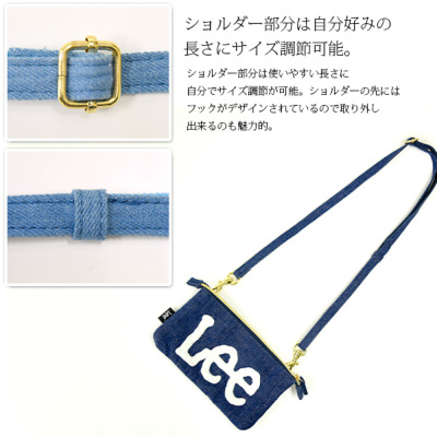 リー Lee 2WAYキャンバスショルダーウォレット 【メール便対応不可】 レディース and it_ official web store