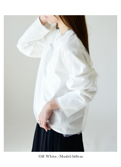 Y's チュールコラージュチェックプリントBIG T オーバーサイズ　新品タグ付 ワンフォークロージング 1111clothing バックプリント tシャツ