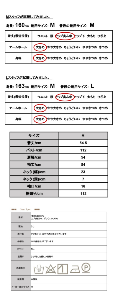 ボリュームフリルスリーブコットンカットソー M 【メール便対応