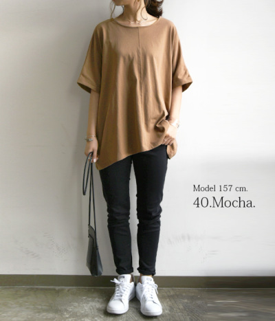 トップス/カットソー/半袖/切替/ゆったり/ 楽天市場】Tシャツ レディース 半袖 夏 ビッグTシャツ ゆるT