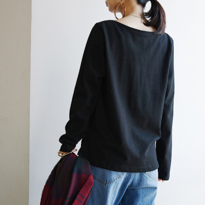 コットンベーシックTシャツ【M】【L】 【メール便対応可