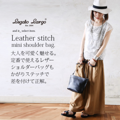 【値下げ中】新品YASUDALigarestaProカンガルーレザー26.5cm 受注発注】LegatoLargo レガートラルゴ レザーステッチミニ