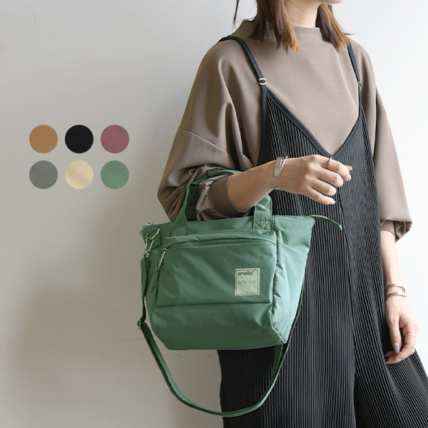 【ALDO】シースルー・カット☆ロゴ☆2wayミニトートバッグ 受注発注】アネロ Anello 2WAYミニトートバッグ 【メール便対応