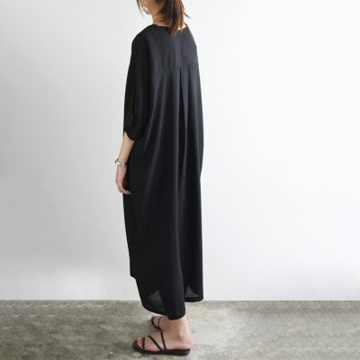 フロントボタンワンピース M L XL 【メール便対応可