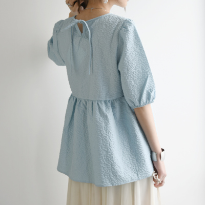 イタグレ服 パフスリーブブラウス osharewalker ブラウス レディース トップス 七分袖