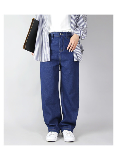 【みっちゃん様】伊太利屋 デニム パンツ 7号 インディゴ 定価48300円 お財布にやさしいセミワイドデニムパンツ S M L XL 2XL 3XL