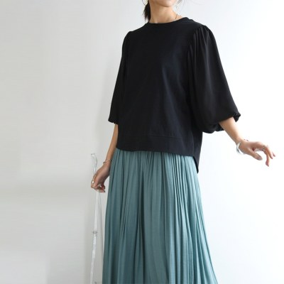 ✨綿素材✨ ルージュヴィフ F カットソー 春 ボリュームスリーブ プルオーバー ✨綿素材✨ ルージュヴィフ F カットソー 春 ボリュームスリーブ