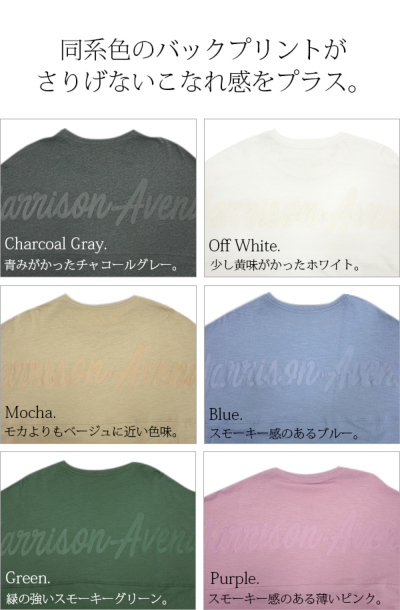 UVスラブバックプリントTシャツ 【メール便対応可】 レディース