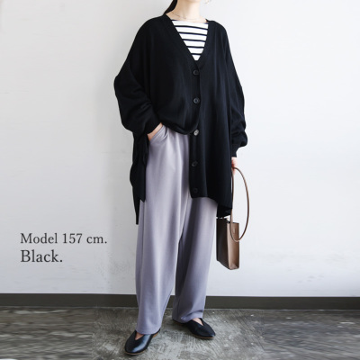 Vネック カーディガン 服 レディース オーバーサイズ ビッグシルエット カーディガン Vネック ニット オーバーサイズ ビッグシルエット