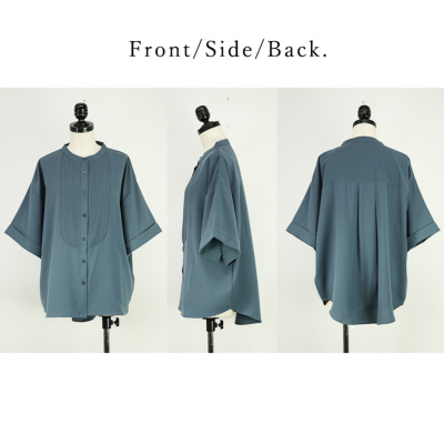 アドミラル♡2024FW【新品】フロントピンタックフレアスリーブシャツ アドミラル♡2024FW【新品】フロントピンタックフレアスリーブ