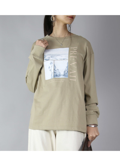 MANON マノン クロップド丈 ロングスリーブ Tシャツ SWICH