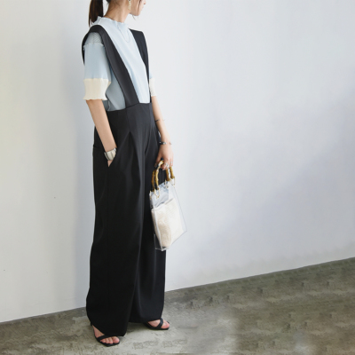 liilu サロペット24m LiiLU liilu サロペット24m LiiLU Liilu - Denim Jumpsuit(Ecru) | k&y