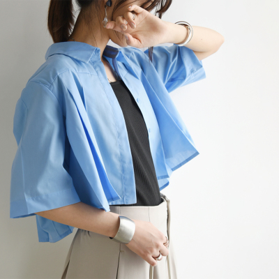 22AW美品＜LOEFF（ロエフ）＞TC ブロード オフタートル ブラウス 22AW美品＜LOEFF（ロエフ）＞TC ブロード オフタートル ブラウス