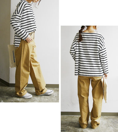 ans dotsloevner ストレートパンツ ans dotsloevner ストレートパンツ Ans Dotsloevner ストレート
