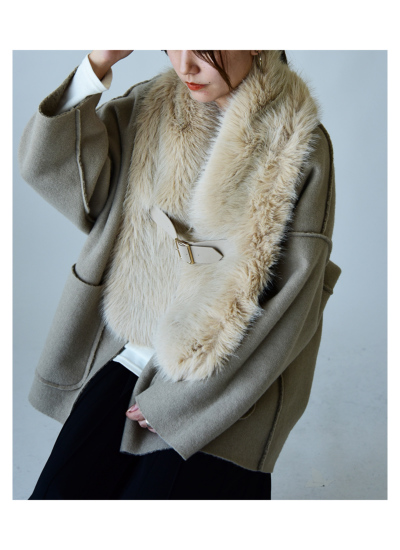 フェイクファーマフラー 【メール便対応不可】 レディース and