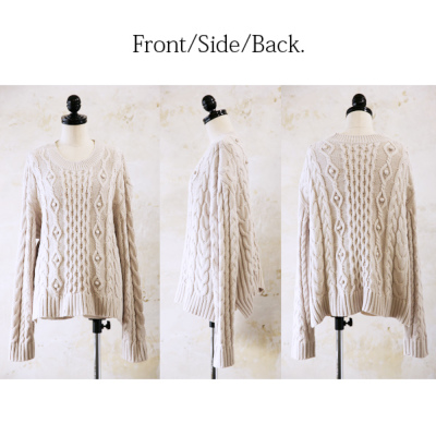 Allege. 】Cable knit | theour