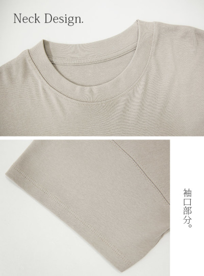 受注発注】カットソー 半袖 レディース シングルジャージ半袖